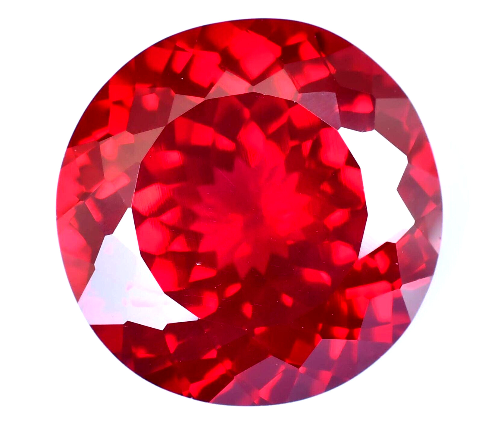 46.35 Ct Natural Mozambique Blood Red Ruby Certified Stunning Treated Gemstone