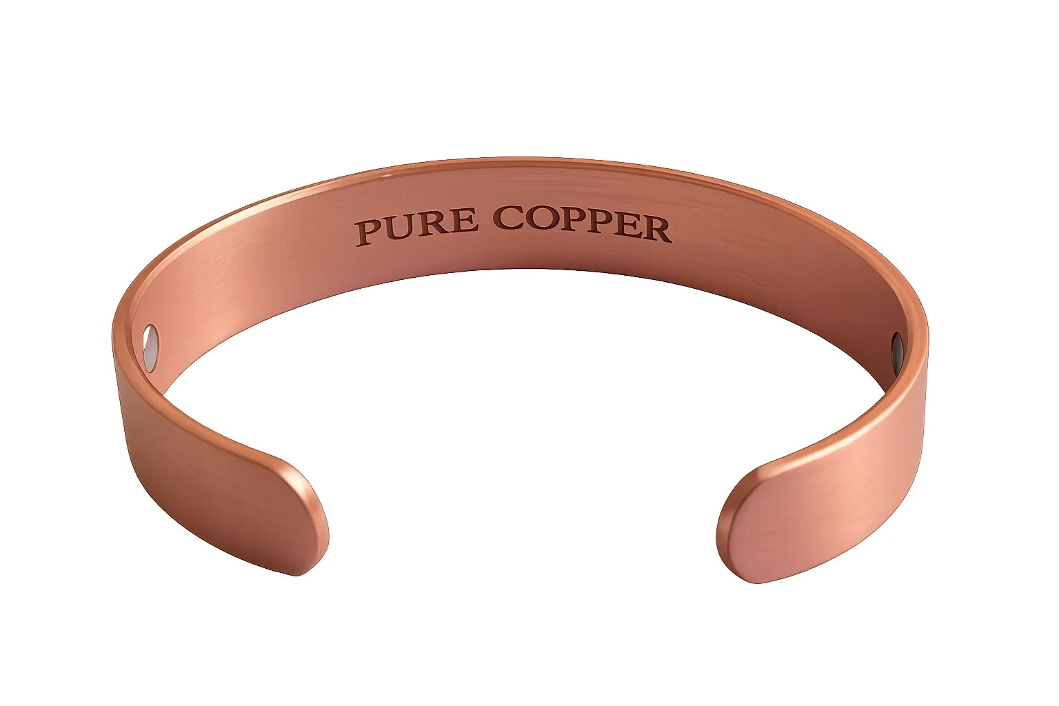 Pure Solid Copper Magnetic Bracelet Arthritis Pain Therapy 12mm Cuff Thunderbird