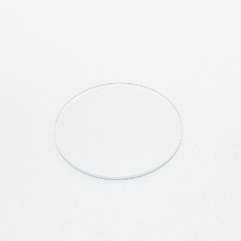 1.0mm Thickness Round Watch Flat Glass Crystal 15-45mm Watch Replacement Lens