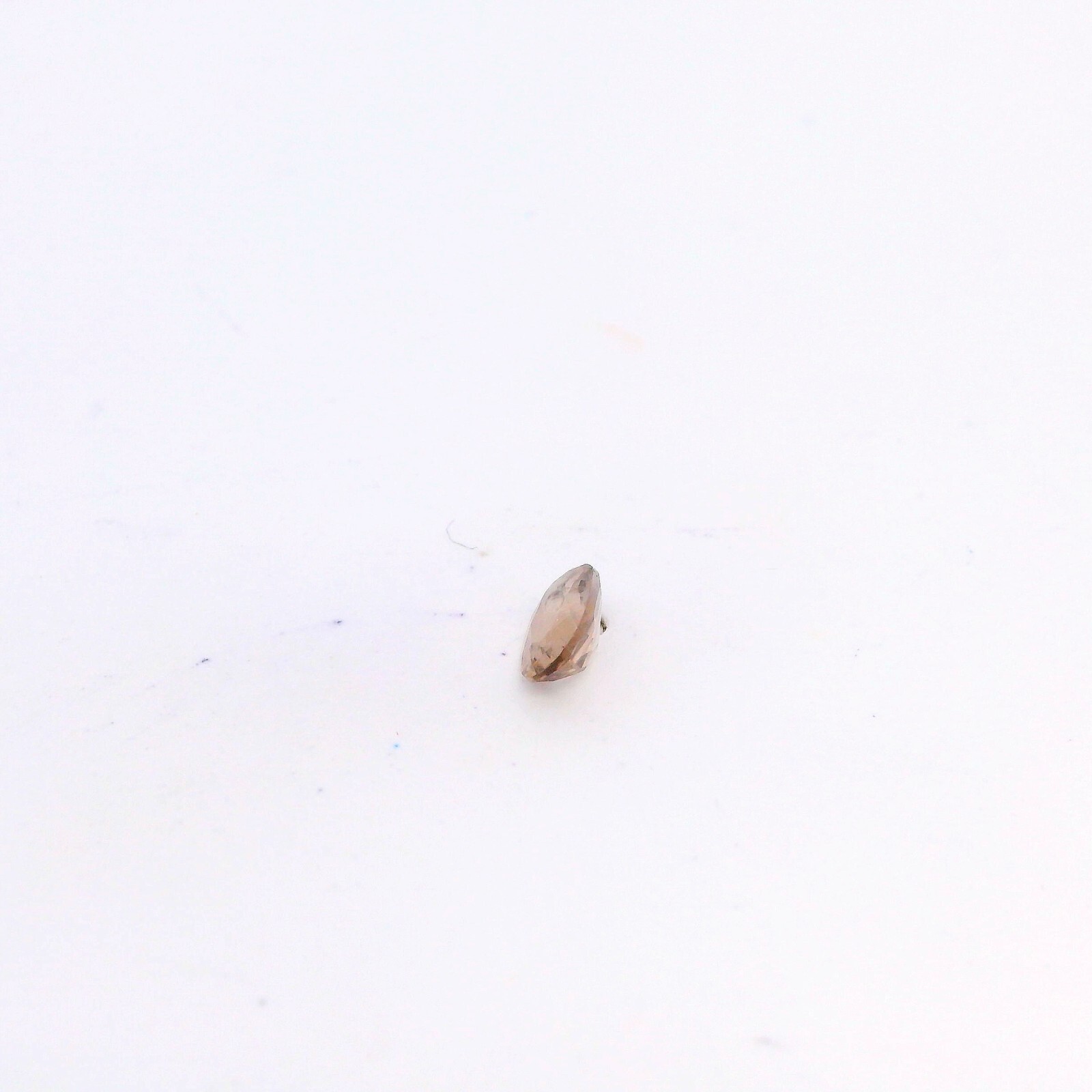 0.09ct Loose Oval Cut Light Smokey Quartz 6 x 4mm