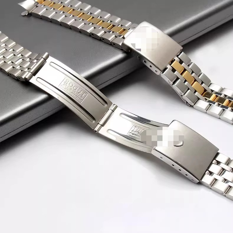 Stainless steel strap compatible with Tudor Prince Princess series 13/17/19/20mm