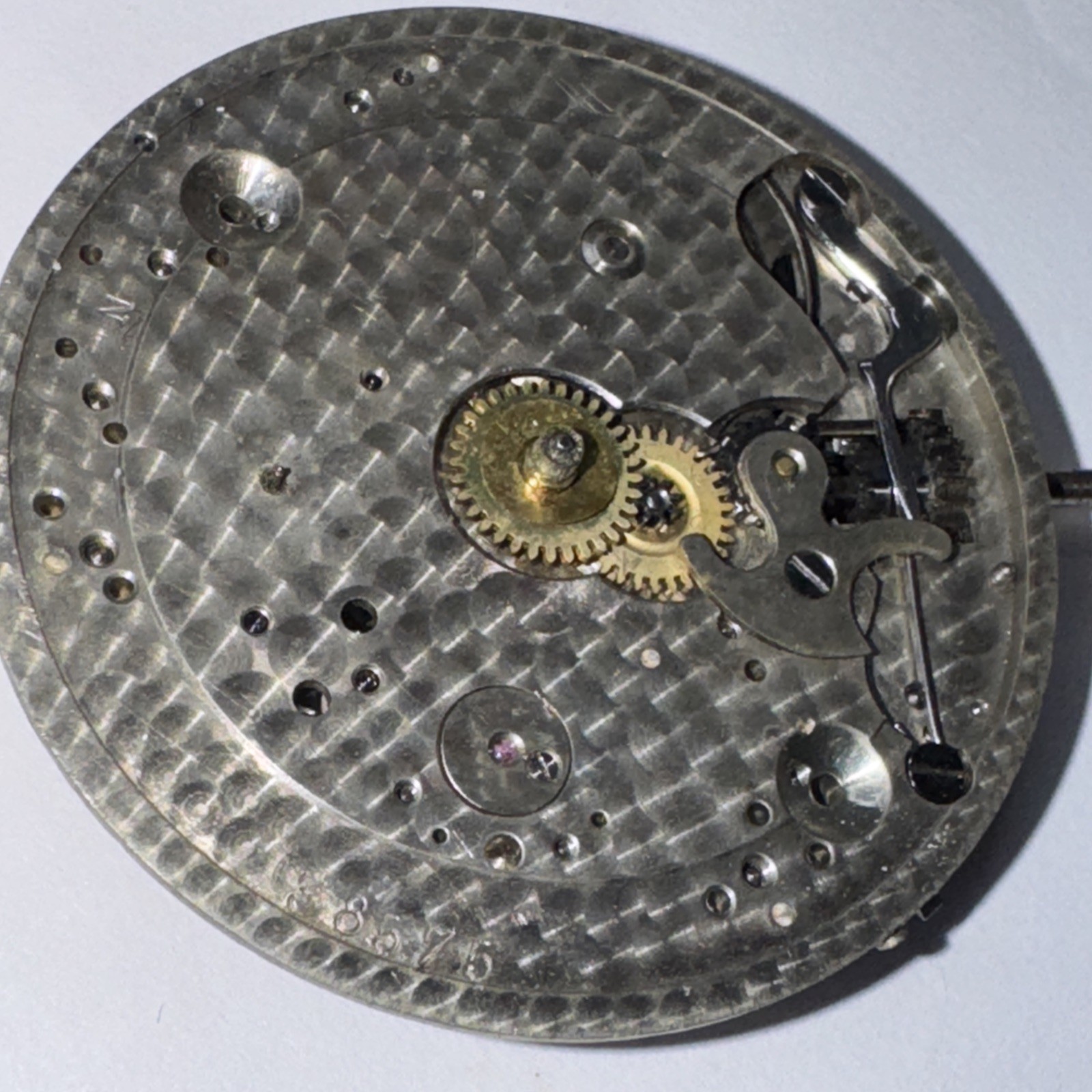 H. Moser & Cie Pocket Watch Dial And Movement Vintage