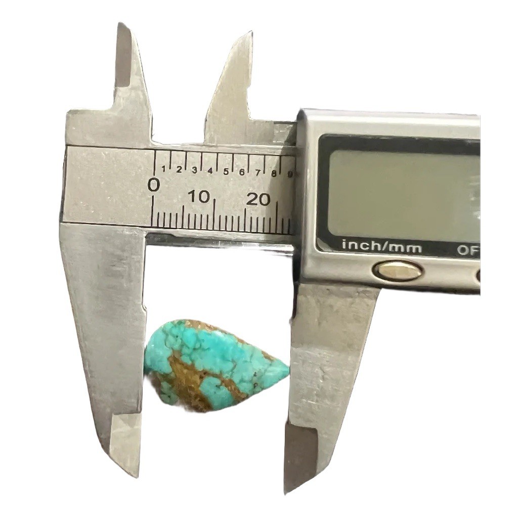 195 Ct Mixed Shape Persian Turquoise Distressed Color Loose Stone ( Lot Of 16 )