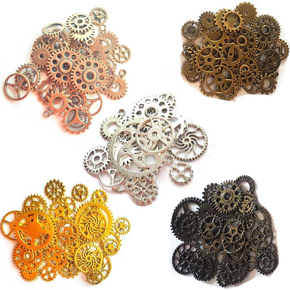 Bodosac 300 Gram 3/8 inches to 1 1/2 inches, Assorted,Black,Golden,Silver