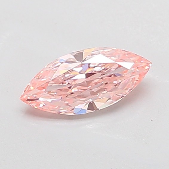 1.01 CT Marquise Lab Grown Diamond | Fancy Vivid Pink, VS1 Clarity For Jewelry