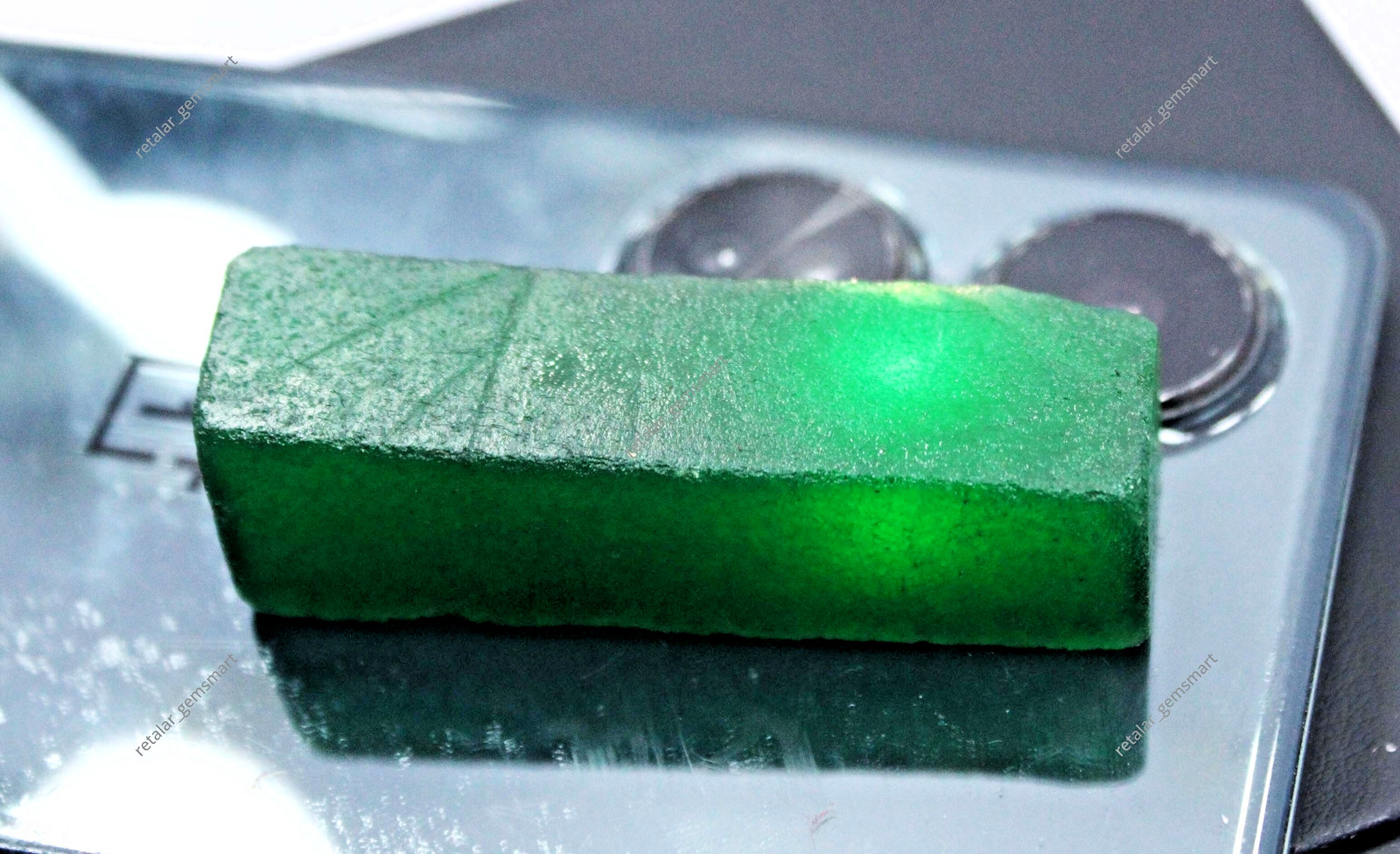 225.50 Ct NATURAL Earth Mined Colombian Green Emerald Rough Loose Gemstone