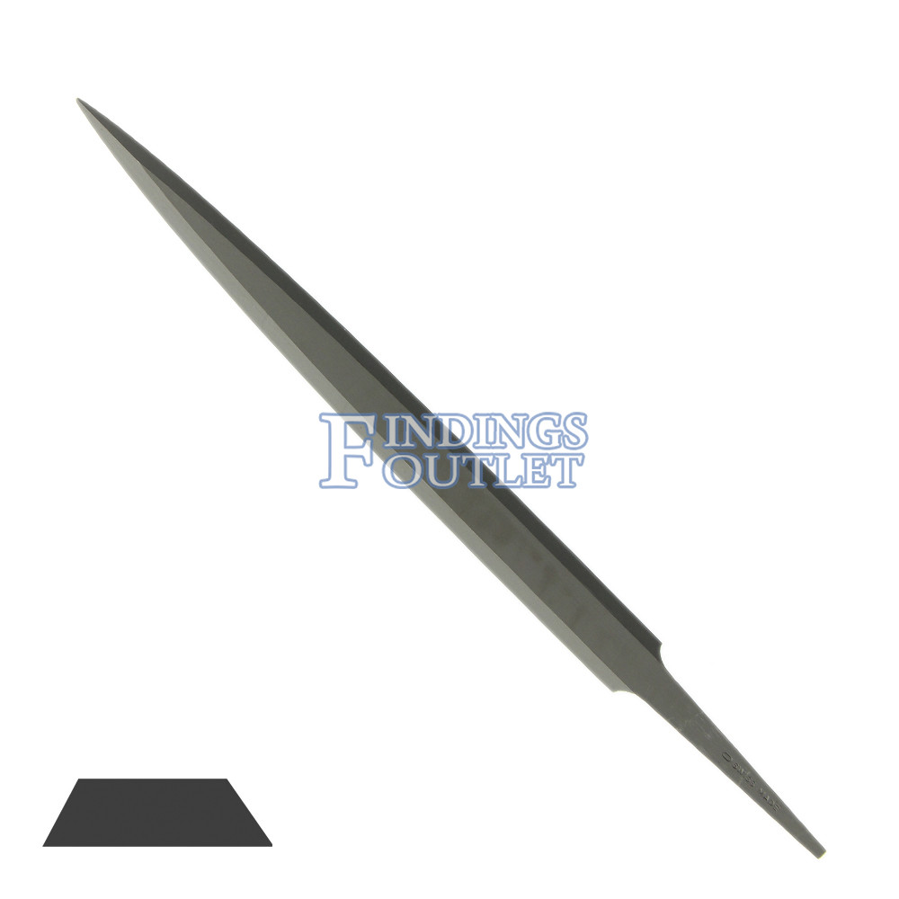 Grobet Swiss Barrette Precision File 6″ Cut #0 #1 #2 Vallorbe 150mm Best Quality