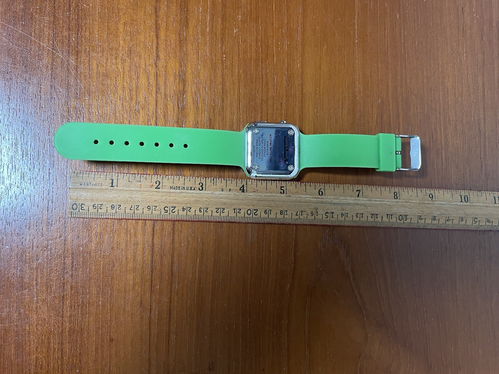 Minecraft Mojang Boys Kids LCD Digital Wrist Watch Green Works!
