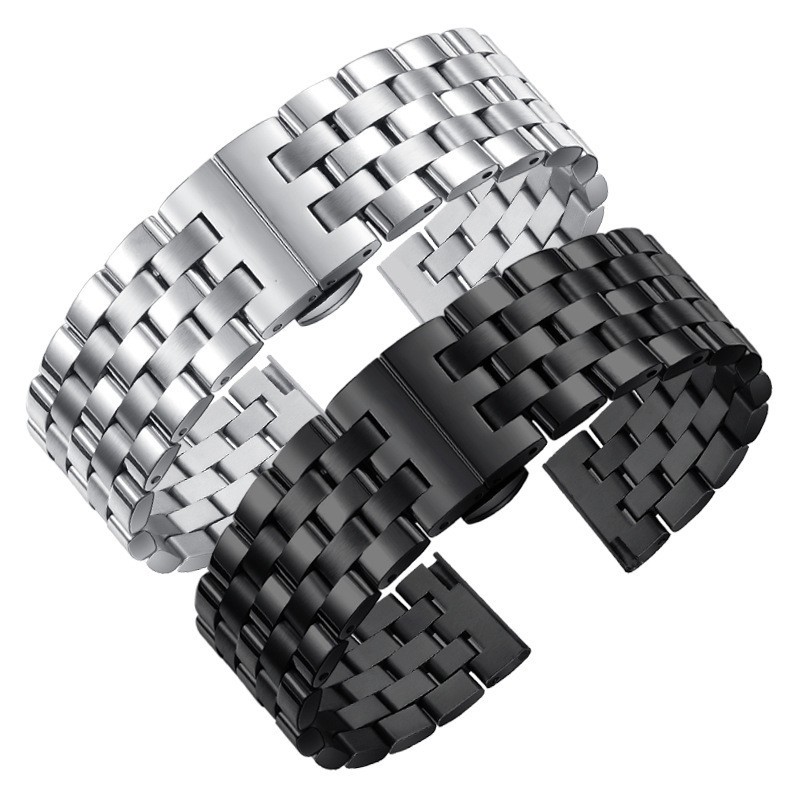 22mm Stainless Steel Band for Huami Amazfit Bip 6 BIP 5 GTR 4 GTR 3 Pro GTR 2e 2