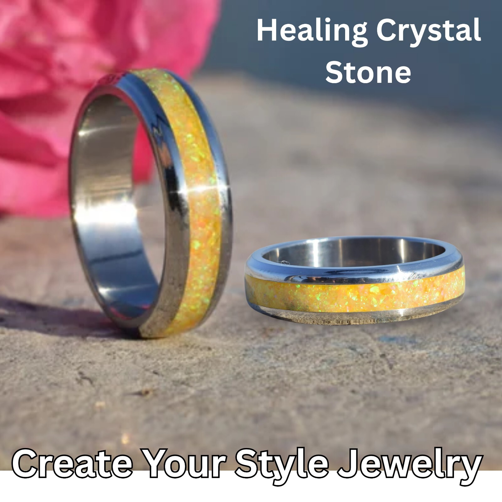 Crushed Best Quality Hydro Quartz Gemstone Dust Powder Ring , Woodworking Inlay