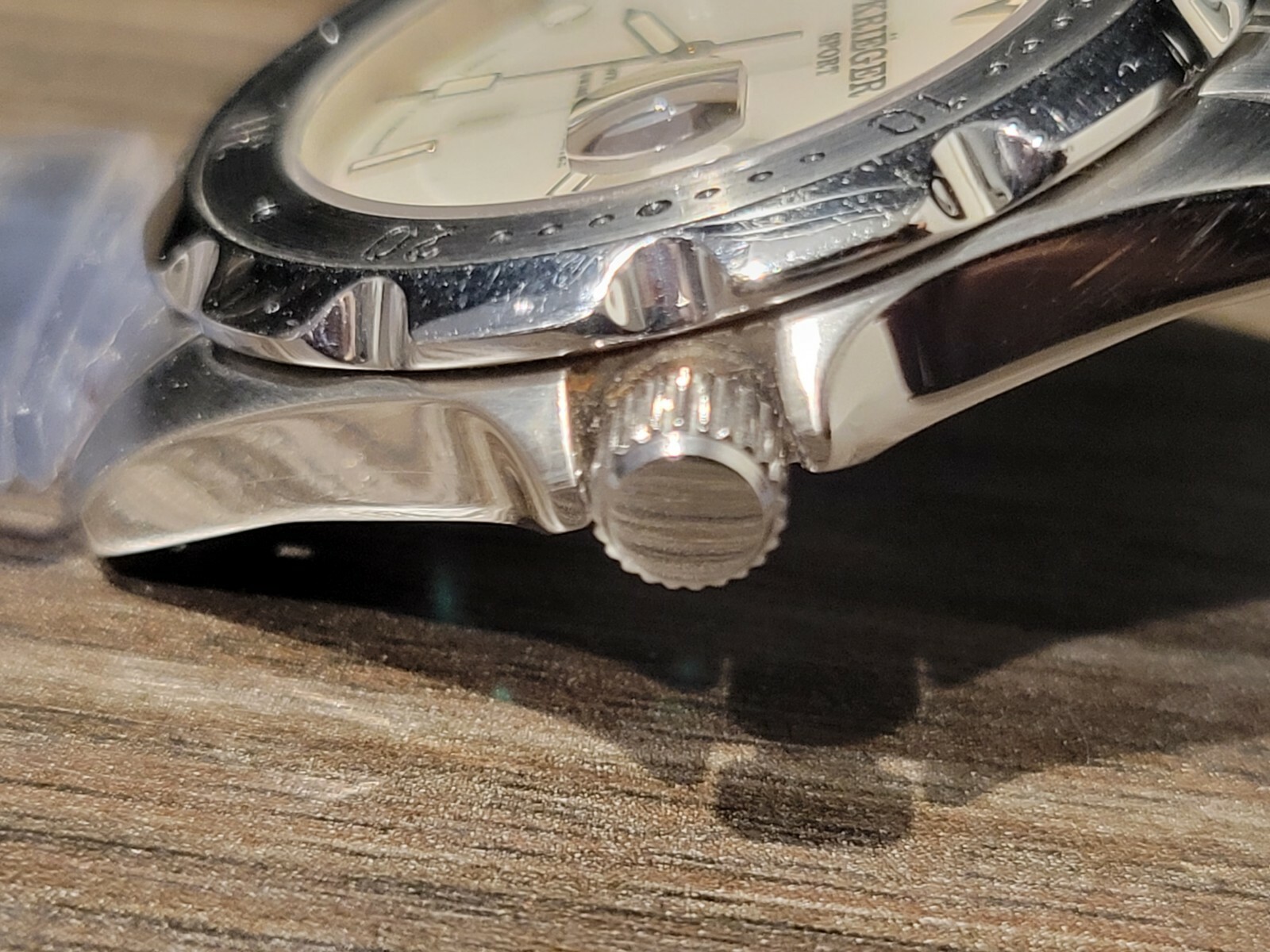 AUTHENTIC KRIËGER SWISS CHRONOMETER M940 INTERCHANGEABLE BAND WRISTWATCH SET
