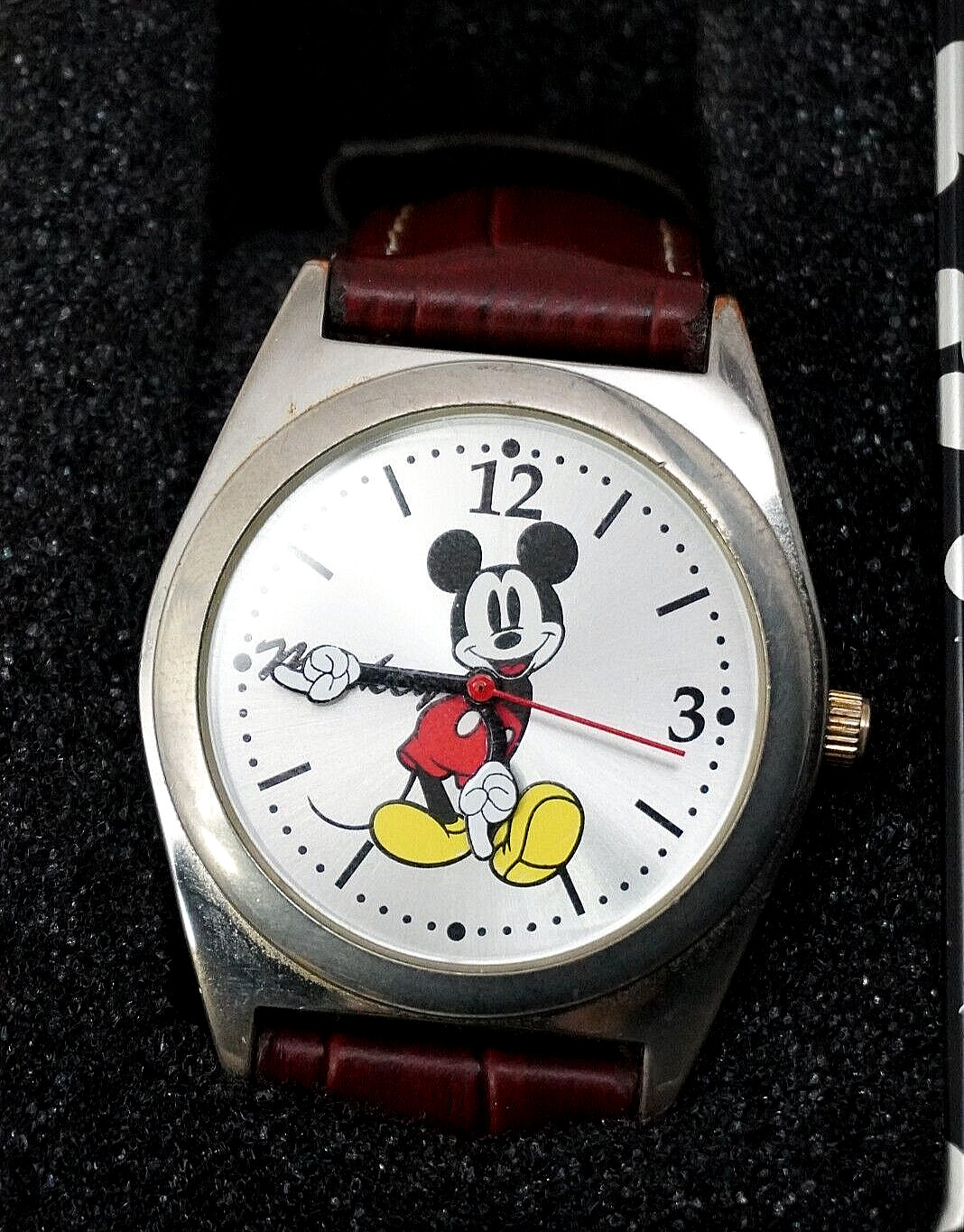 Accutime Mickey Mouse 0718 mck623 Quartz Watch With Box