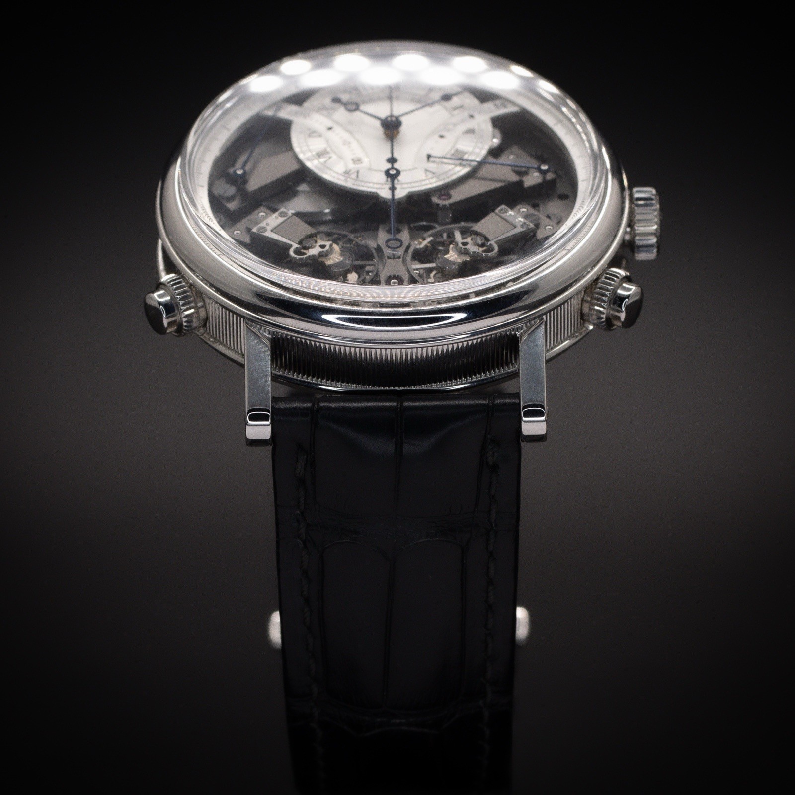 BREGUET Tradition Chronographe Indépendant 7077 18K WG | 7077BB/G1/9XV Full Set