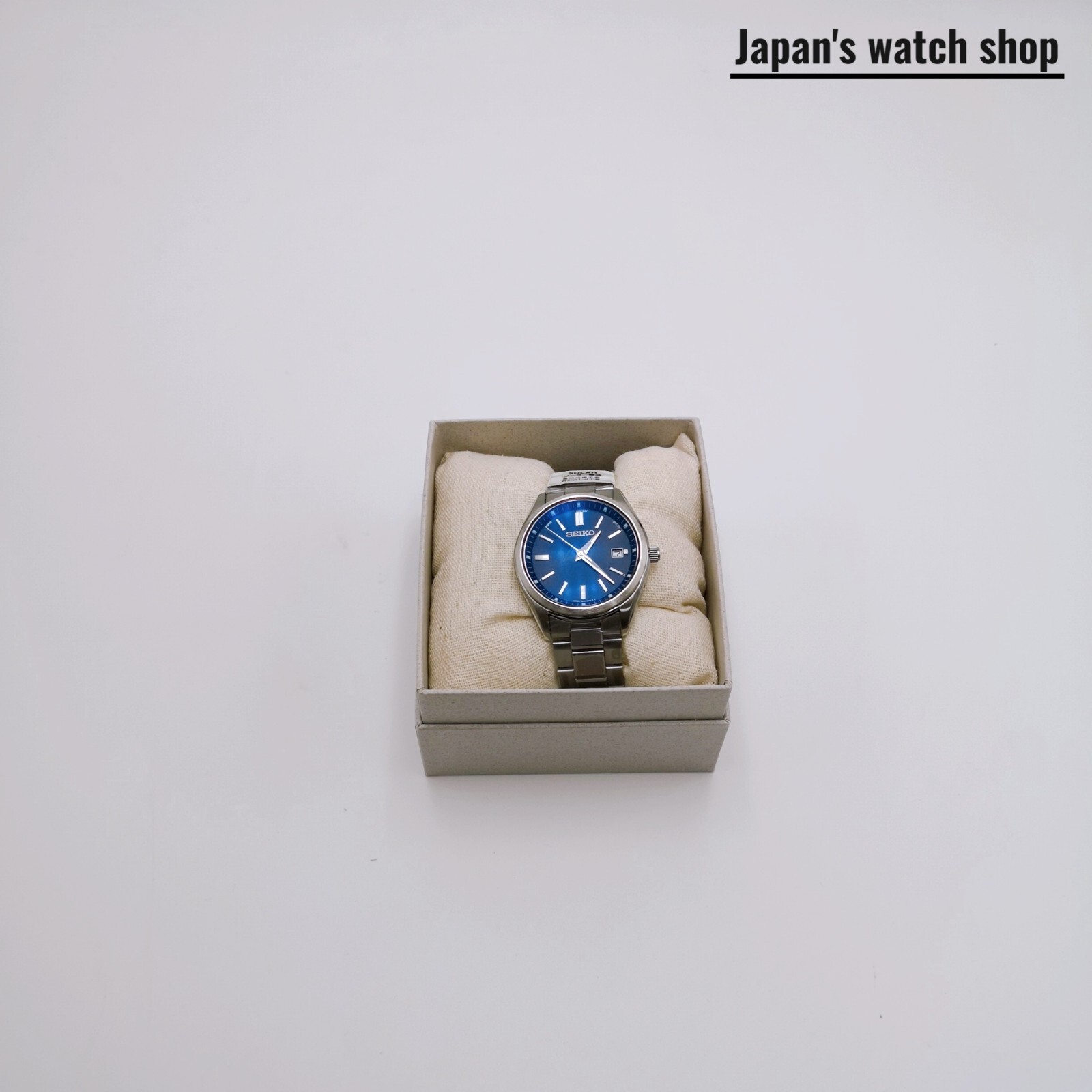 SEIKO Selection SBTM323 Black Solar Atomic Radio Men’s Watch New in Box