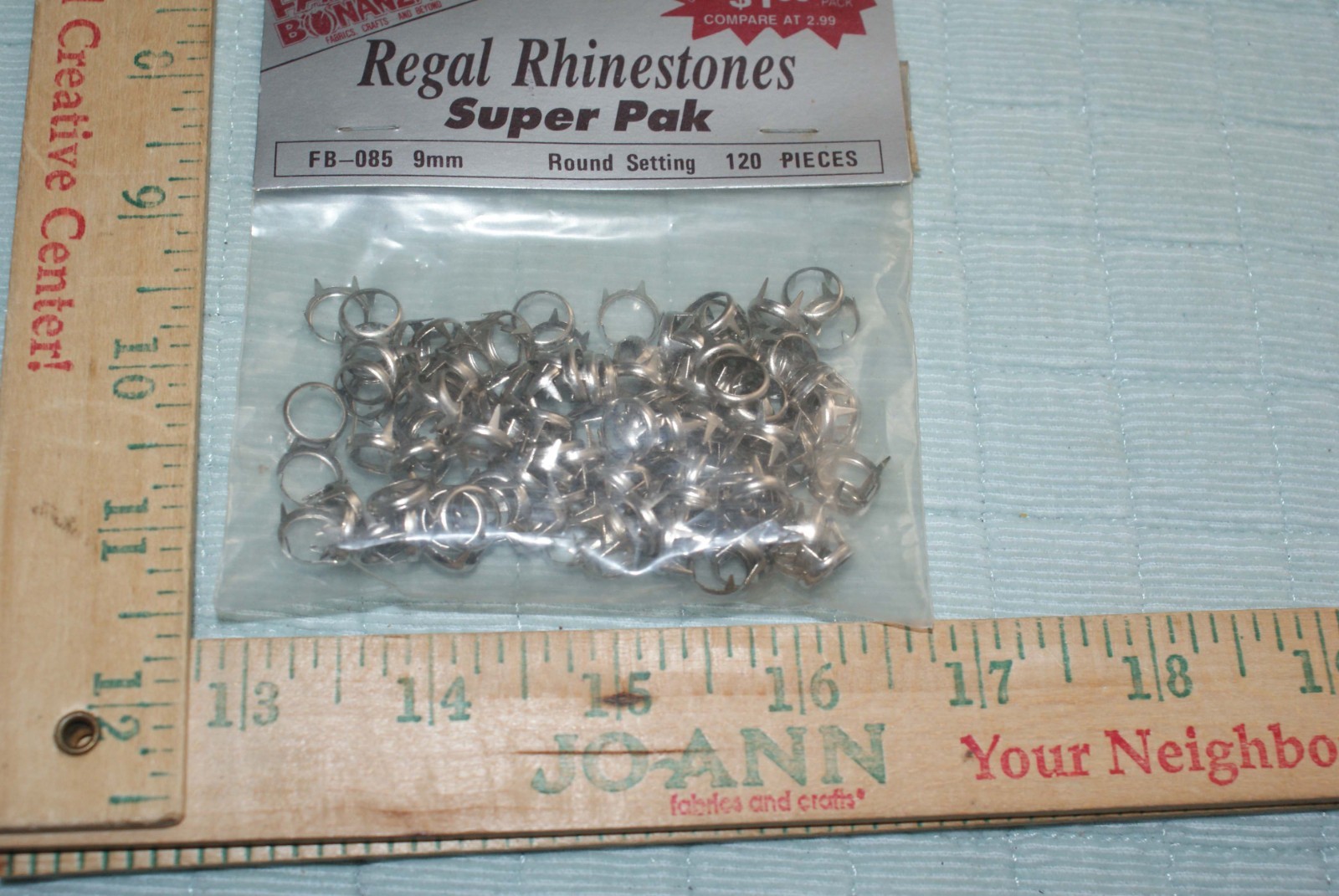 120 Pieces Rhinestone Rim Setting 9mm Craft Jewelry Fast Shipping New