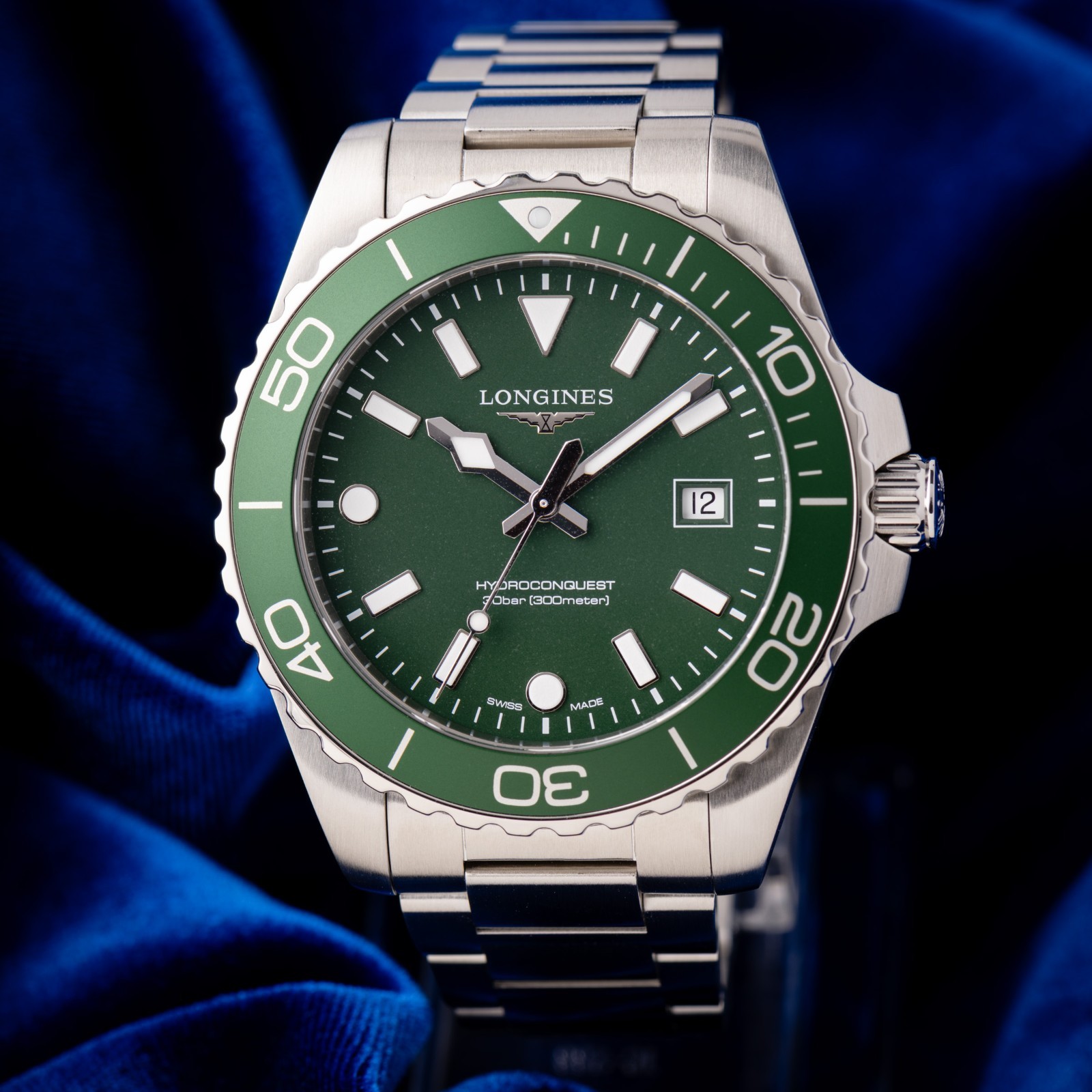 2026 LONGINES Hydroconquest 42 Green Dial L37694066 L3.769.4.06.6 w/BOX & PAPERS