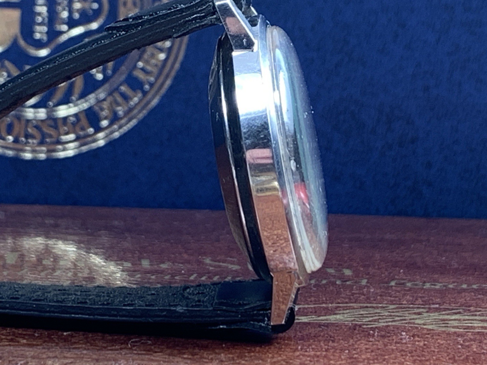 🚩JUMBO JAEGER-LeCOULTRE MEMODATE BUMPER AUTOMATIC MAN’S ALARM WATCH Runs 2FIX