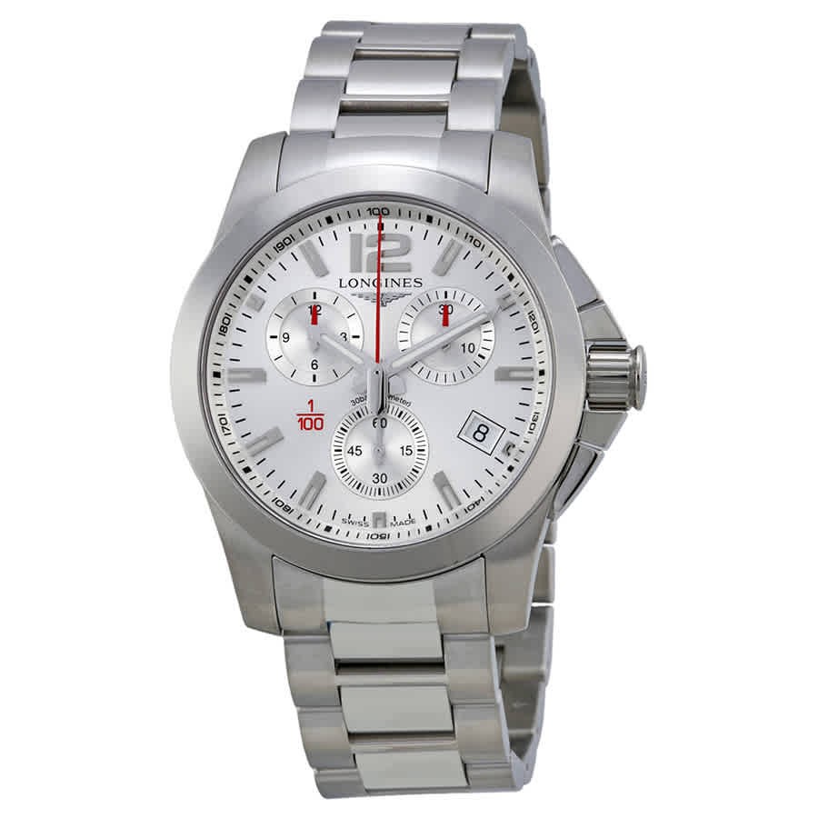 Longines Sport Conquest Silver Dial Men’s Watch L37004766