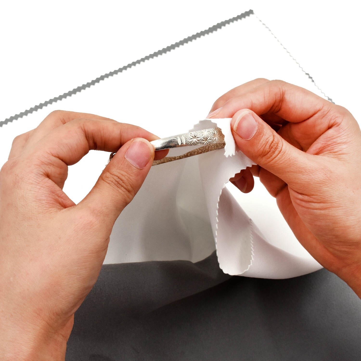 Polishing Cloth Cleaning Jewelry Gold Silver XL Size 14 x 11 inch Cotton Jargod