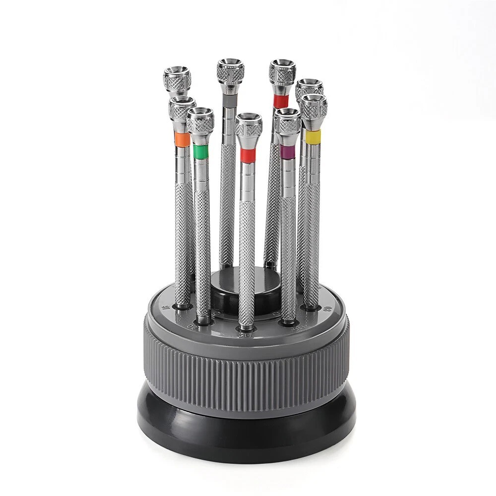 9PC Watch Repair Screwdrivers For Braun Classic Quartz Analog Watches