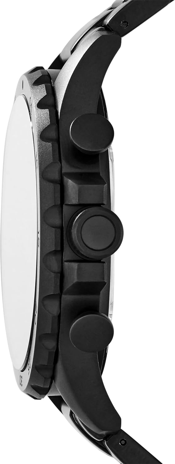 Fossil Men’s Nate Oversized Stainless Steel Chronograph Watch