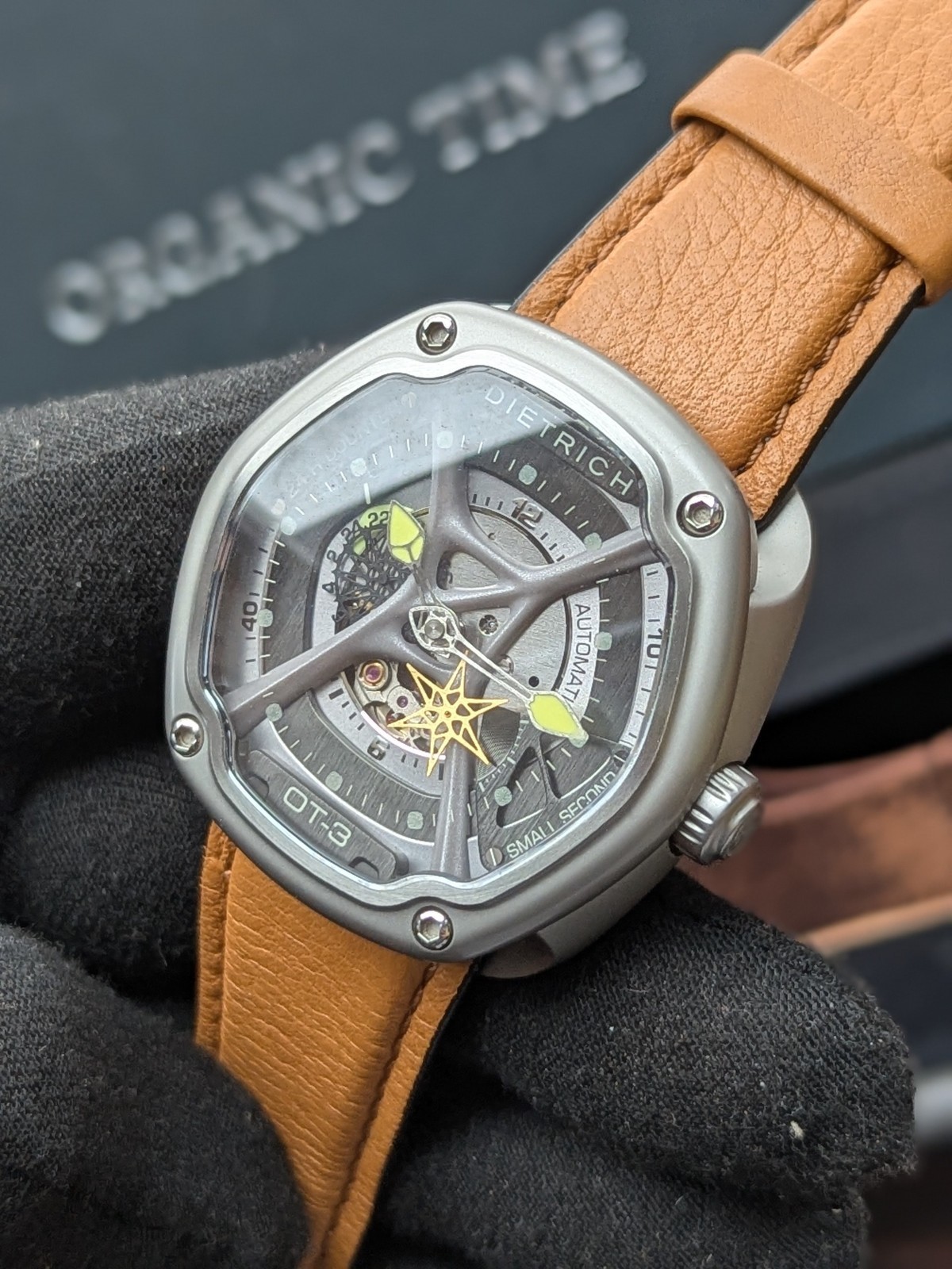 Dietrich OT3 Organic Time Mechanical Automatic Multi Layer Dial Partial Skeleton