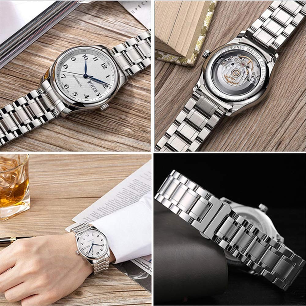 Universal Stainless Steel Watch Band 14mm-24mm Replacement Strap