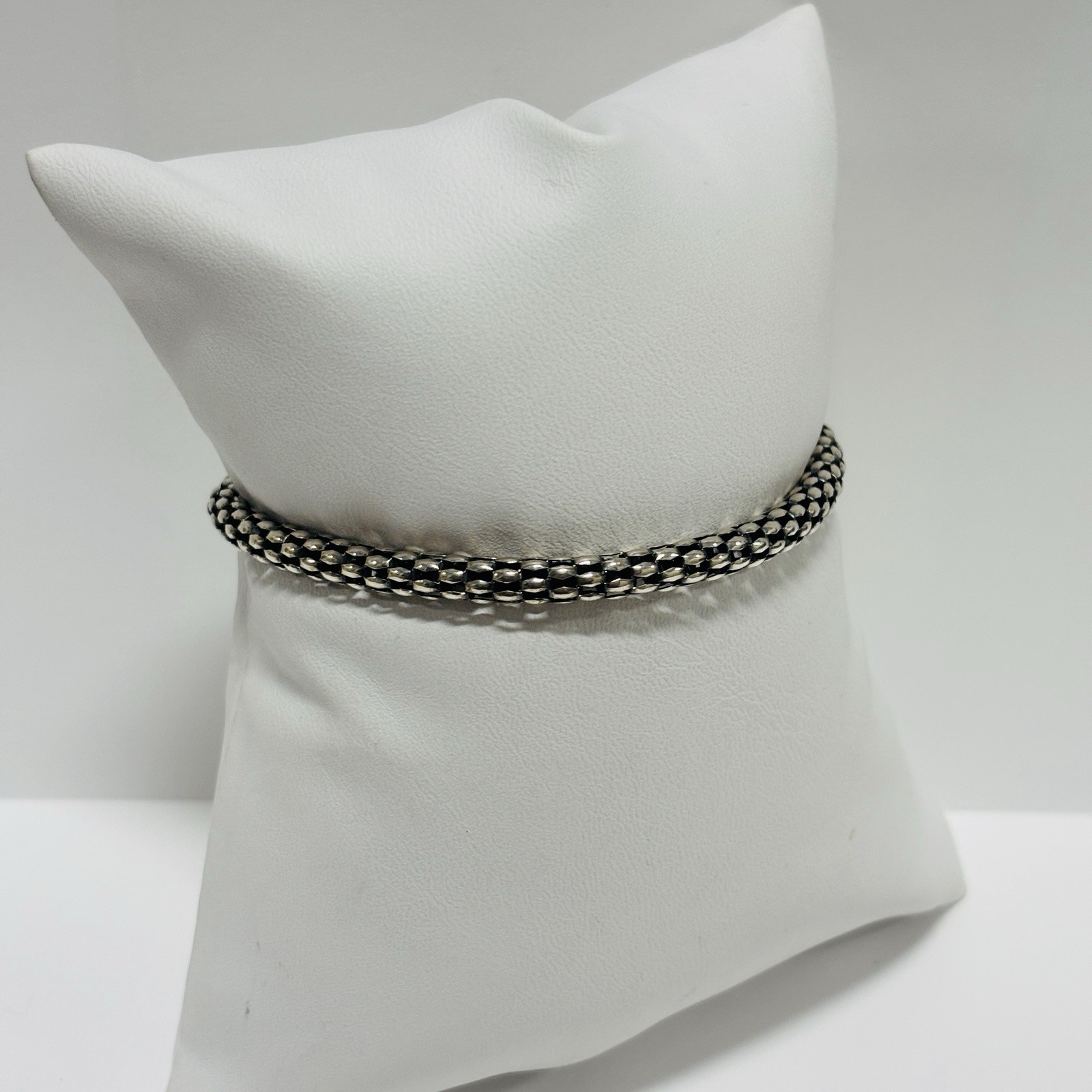 Michael Dawkins Sterling Silver Flex Magnetic Closure Bracelet 7.5 in – .25