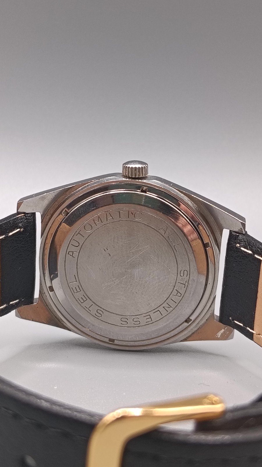 Vintage 1970s Sekonda Autodate De Luxe 29 Jewels Automatic Gents Watch Working