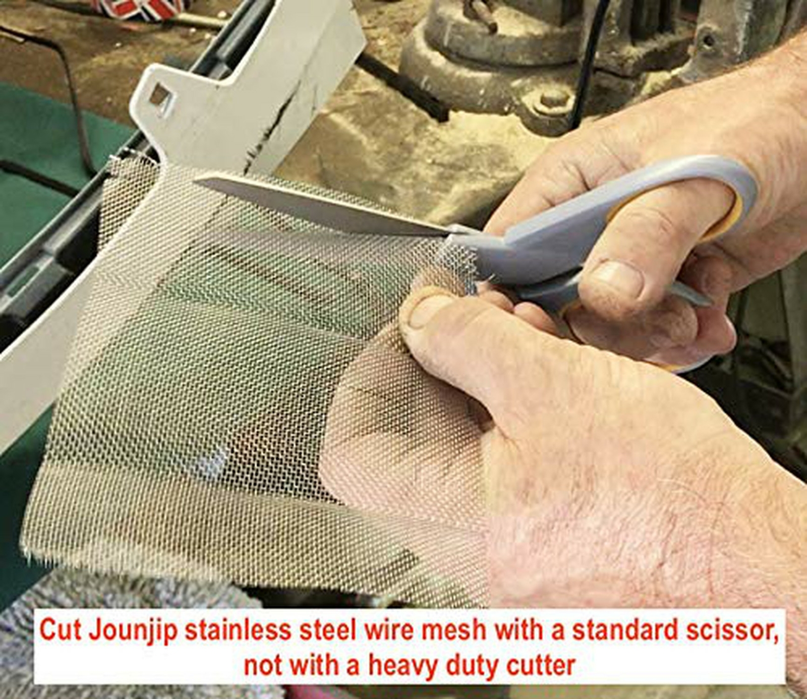 Jounjip Reinforcing Stainless Steel Mesh for Bumper Kayak Thermoplastic Repai…