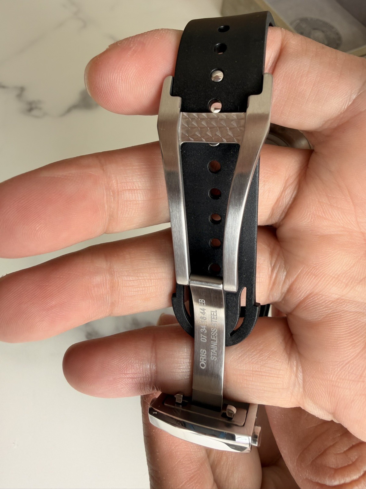 Oris Aquis Watch Special Edition Clipperton Model. Excellent Condition