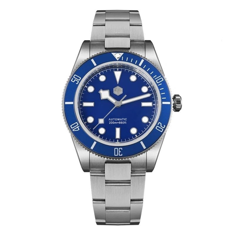 San Martin SN008D Men’s Dive Watch, 200M Water Resistant, Sapphire Crystal