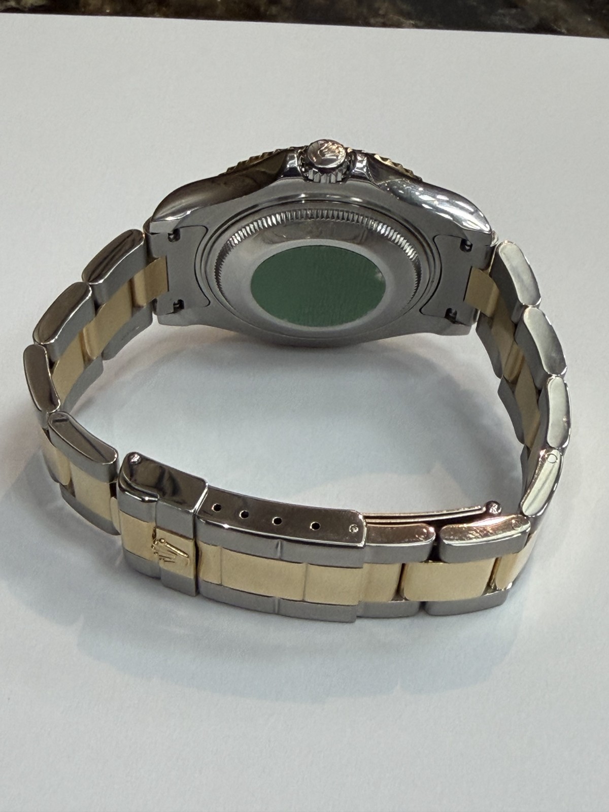 ROLEX YACHT – MASTER 68623 1997 TWO TONE 18 KARAT & STAINLESS STEEL WATCH 35MM