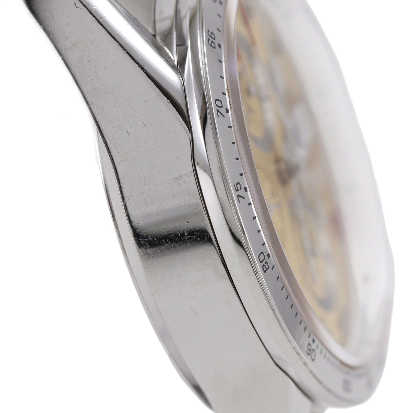 TAG HEUER CV2A1H Gold Case Size 53mm x 44mm Men’s Used Watch #71022