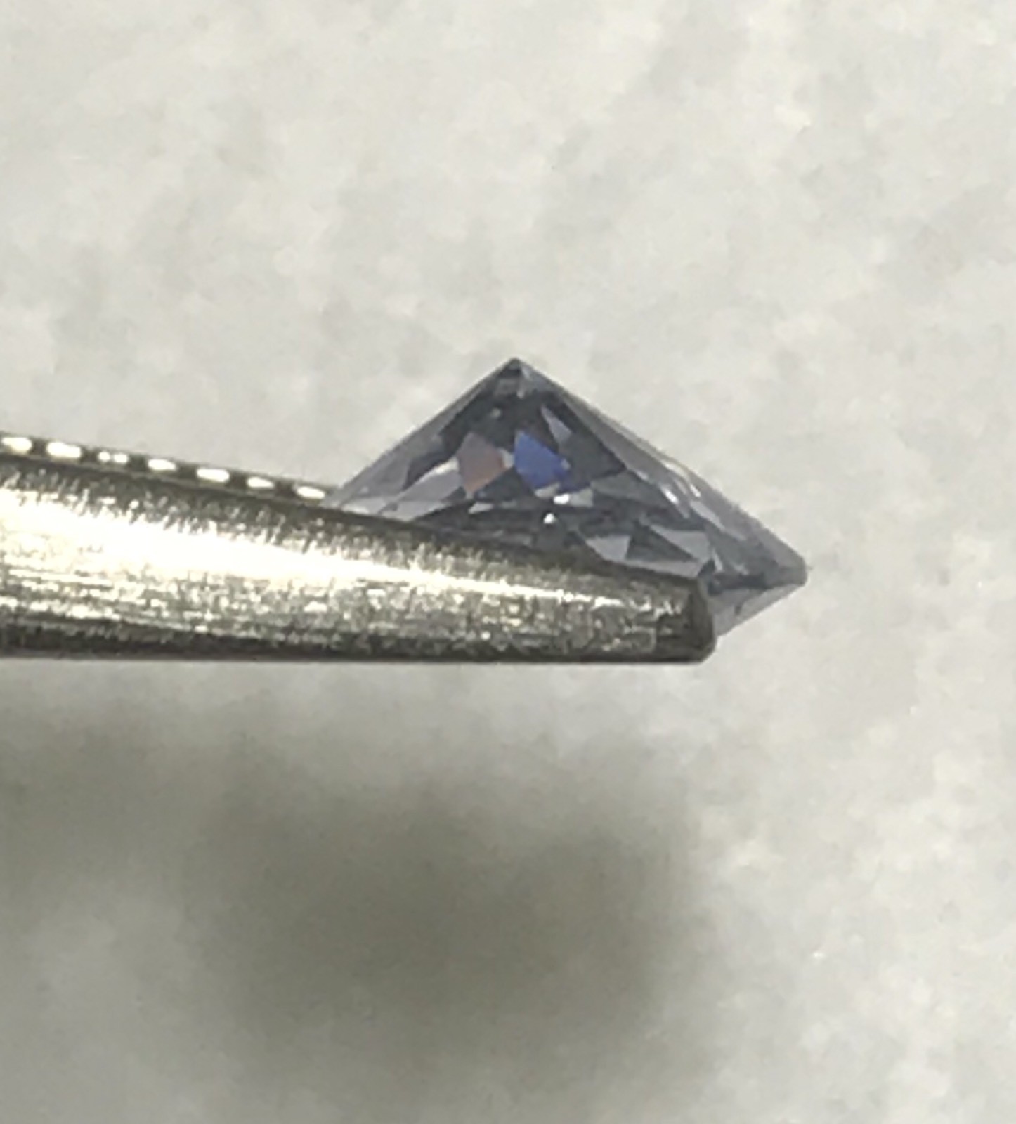 White Sapphire Natural 1.26 Carat 6.9mm Round Genuine Loose Gemstone Ceylon Gem