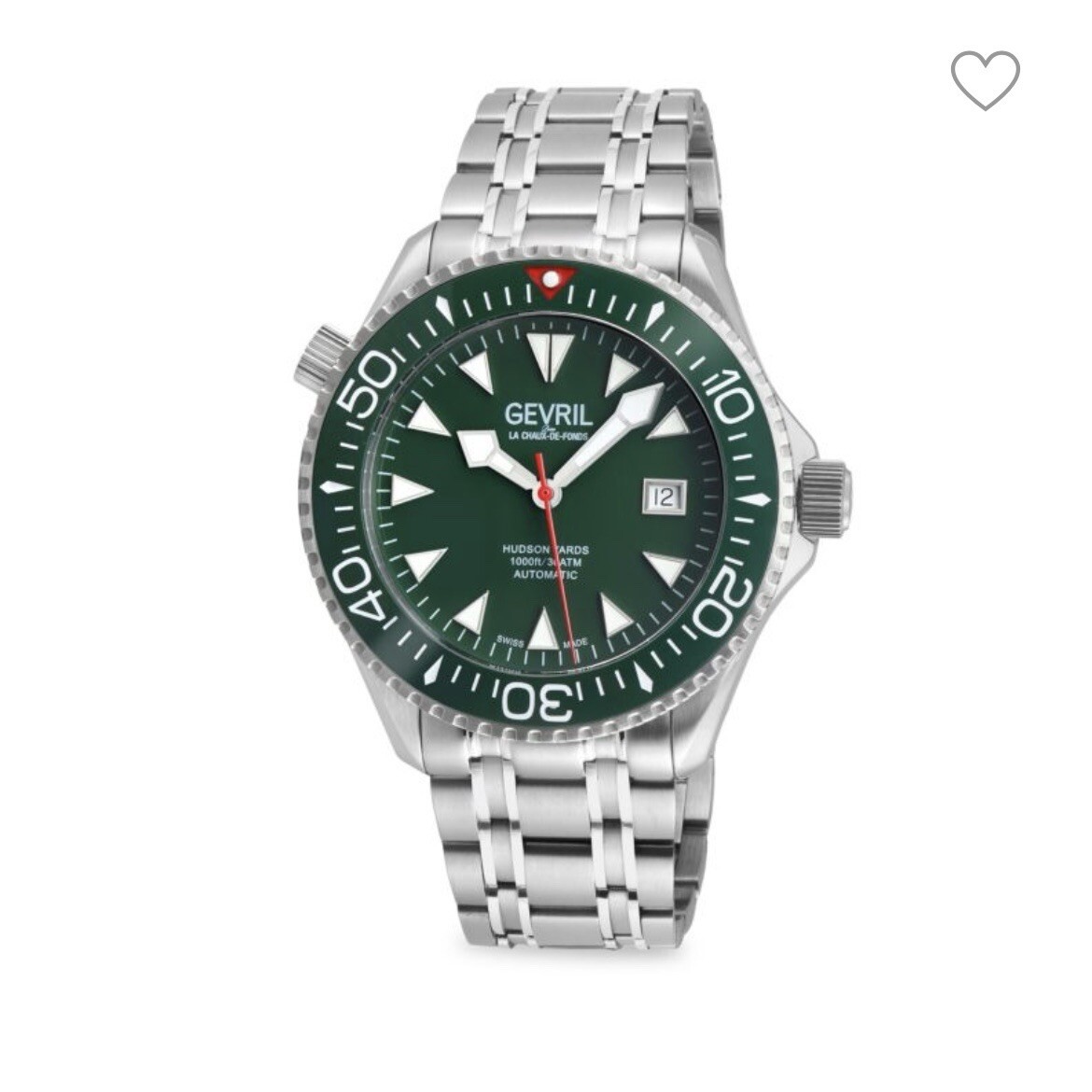 Brand New! W Tags! Gevril Hudson Yards mens watch Model 48806. Free Shipping