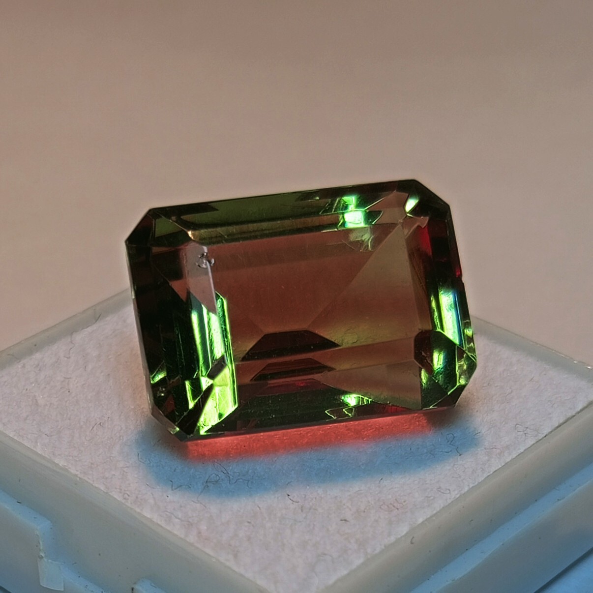 Alexandrite Natural Color Change 18-20Ct Certified Emerald Cut Loose Gemstone