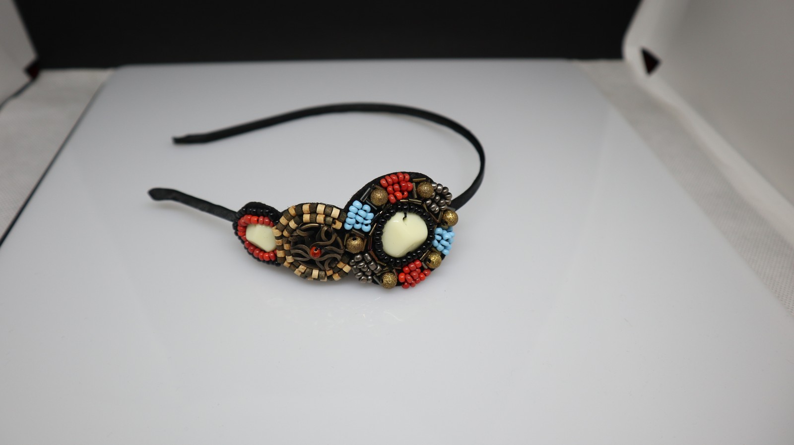Beaded Multicolour Headband