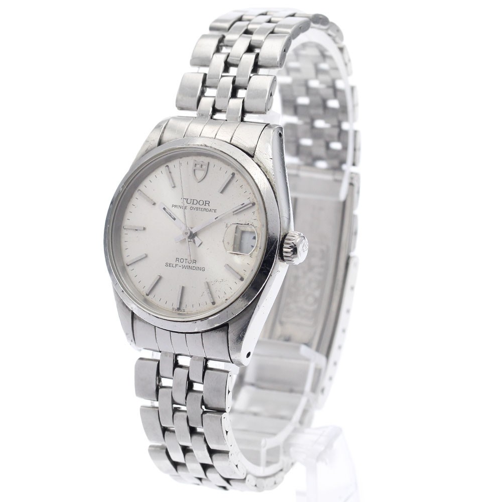 TUDOR Prince Oyster Date 72000 Silver Dial Automatic Boy’s Watch_949606