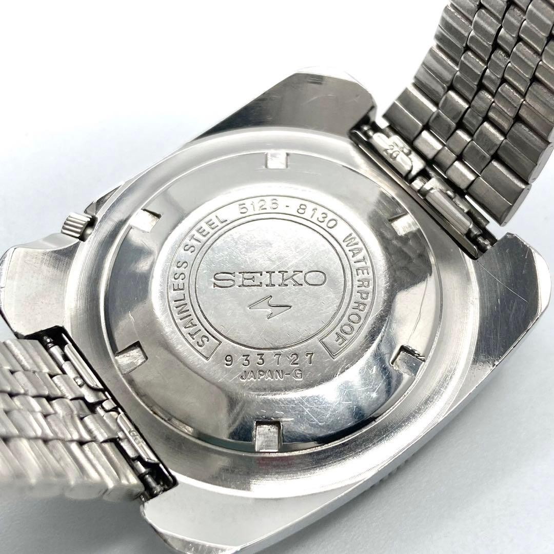 Seiko 5 Sport Rally Diver 5126-8130 Automatic 1969 Rare Black Dial Men’s Watch