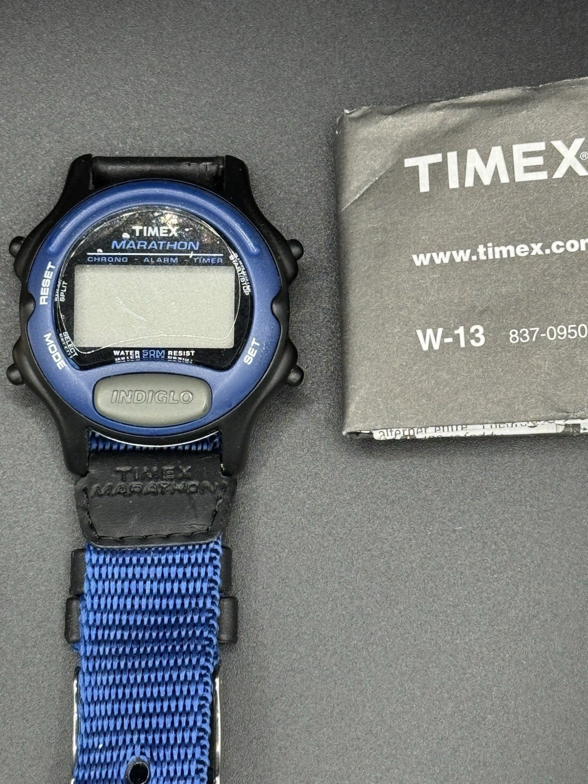 Timex & Citizen Lot of 5 Watches: Timex Marathon Indiglo Digital + Manual
