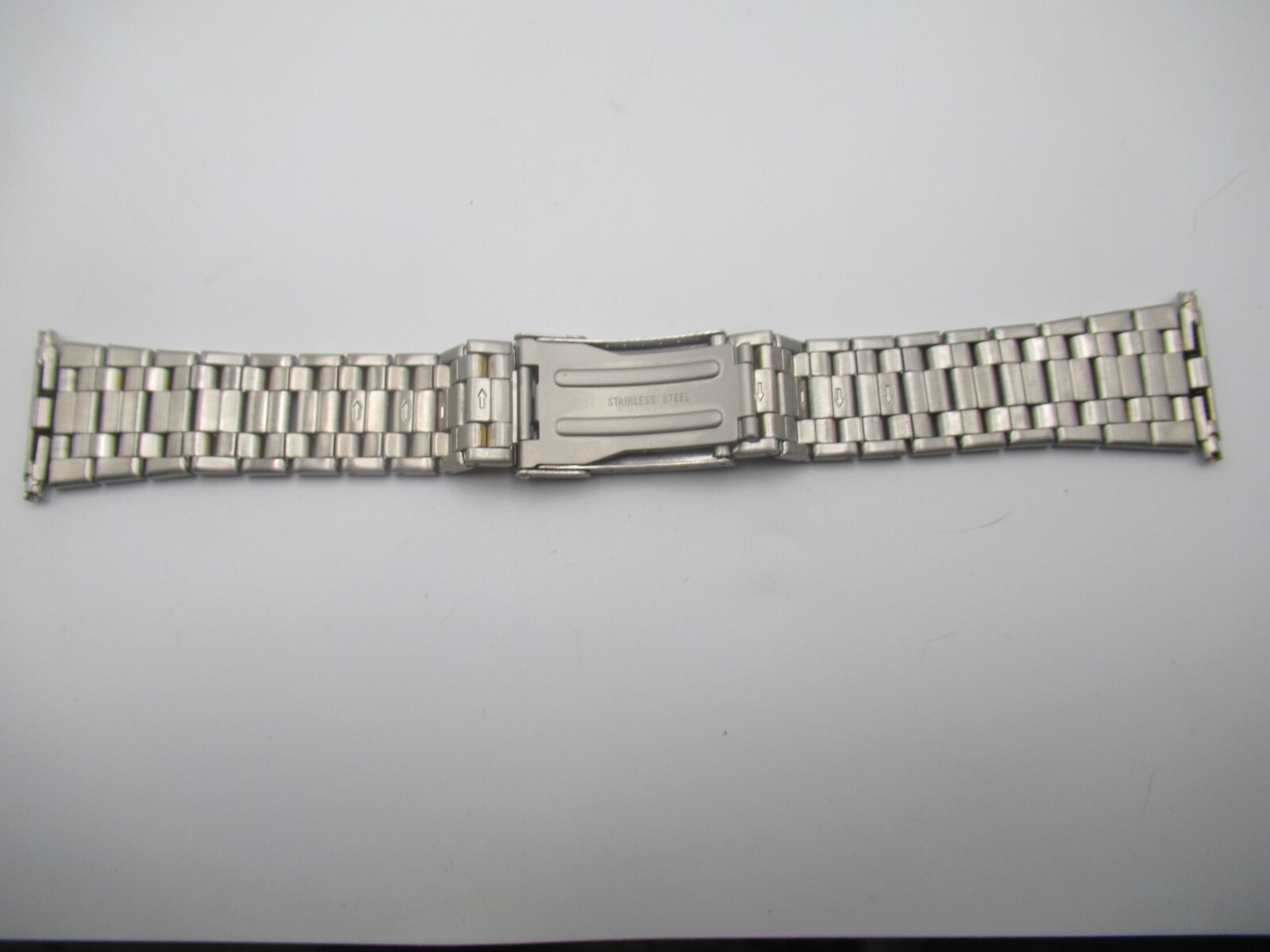 22-28MM Two Tone Stainless Steel Men’s Watch Band