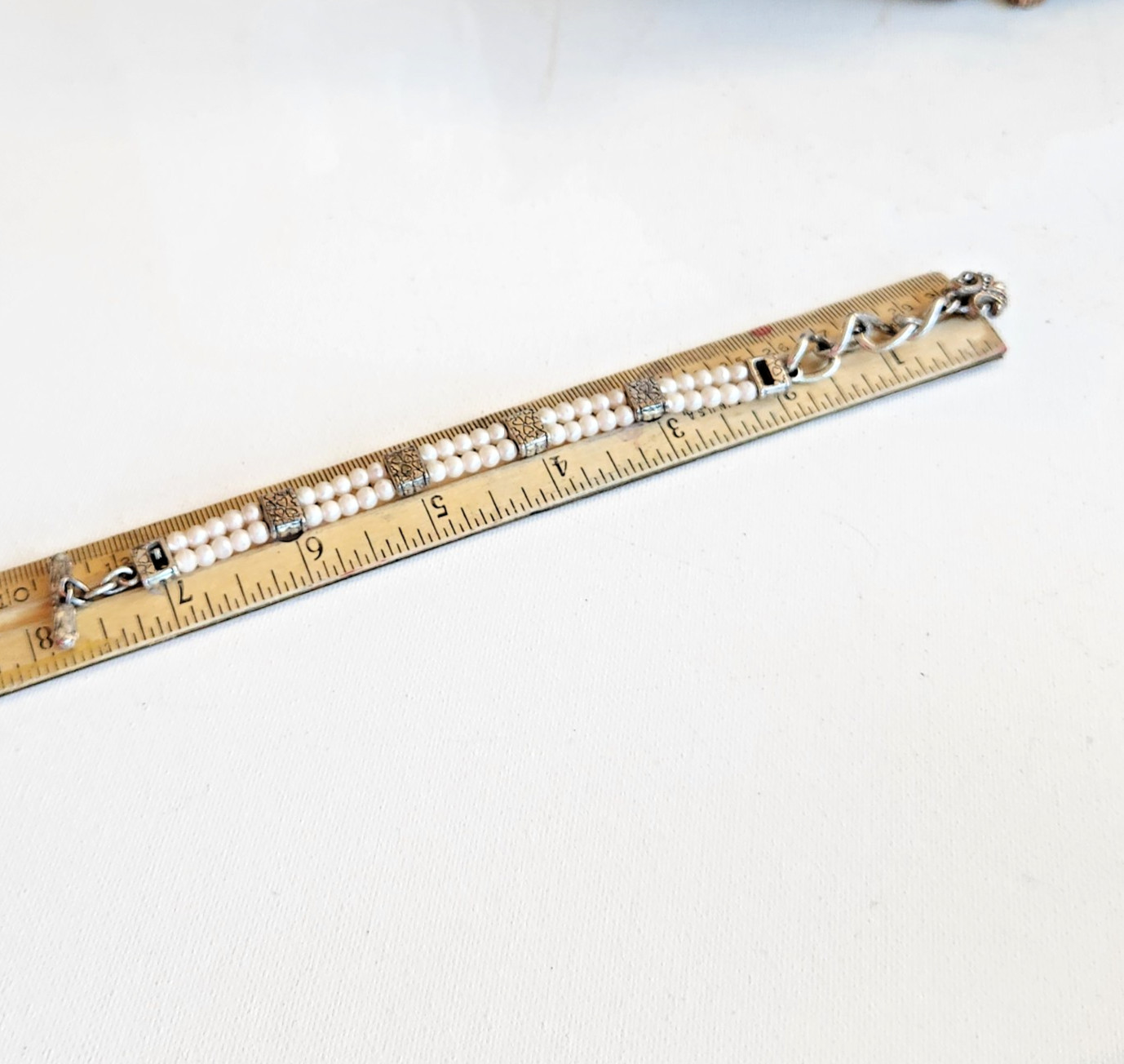 Brighton Lady Jane Pearl Toggle Beaded Bracelet