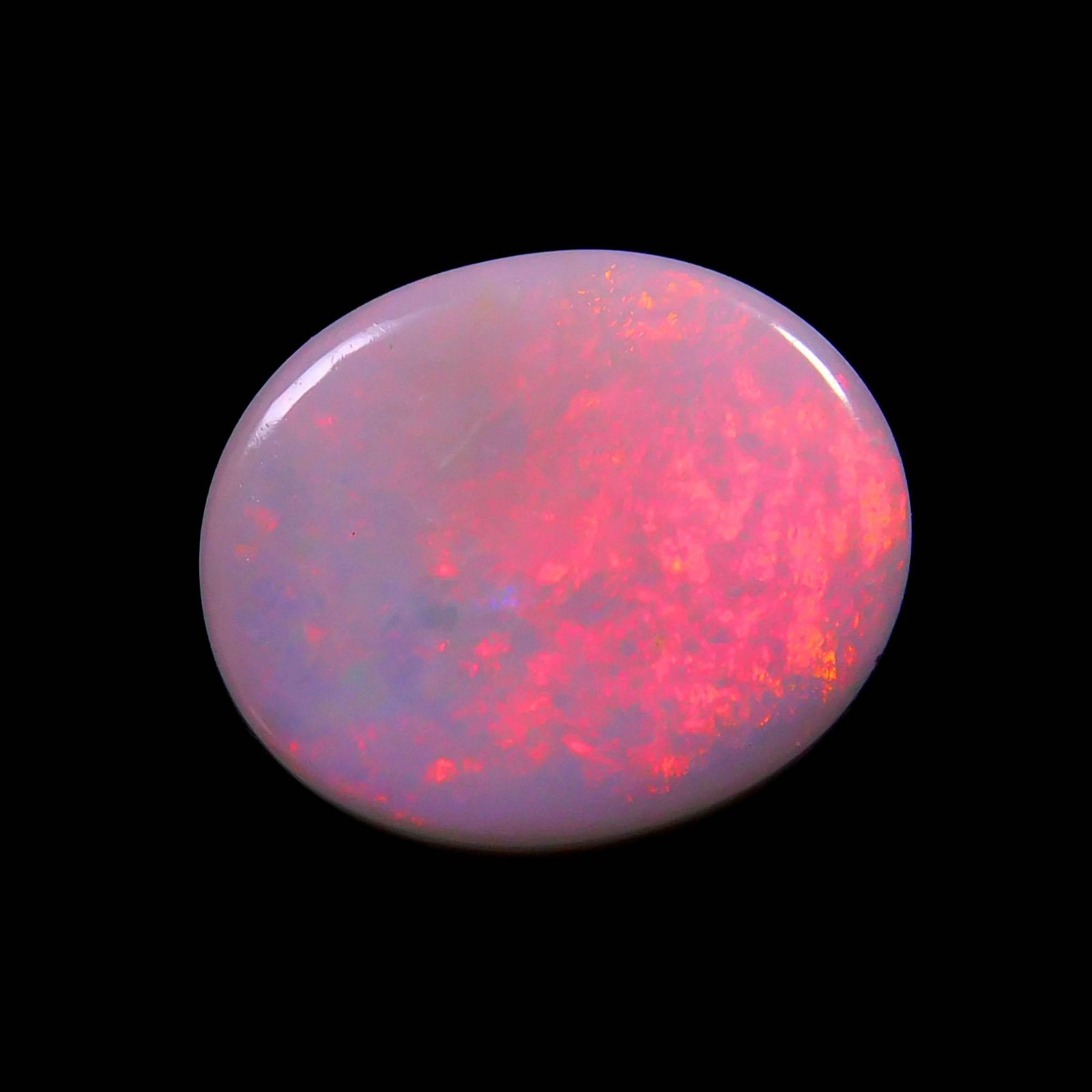 4.7 Ct Natural Australian Opal, Multi Flashy Gemstone October Birthstone Gift.