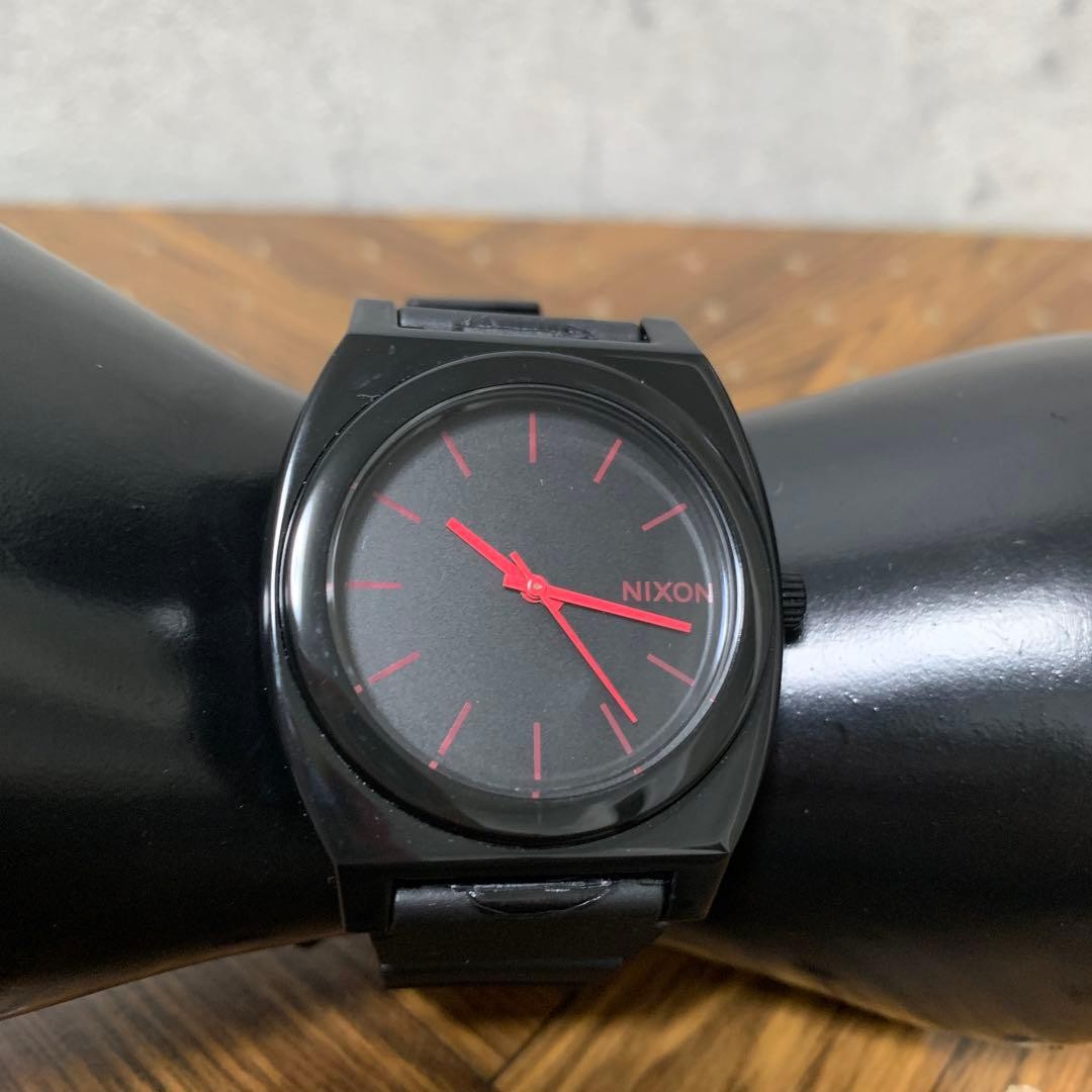 NIXON THE TIME TELLER P Black Working Item