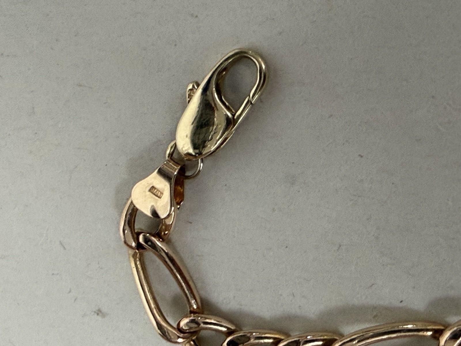 14kt Yellow Gold 20″ Figaro Chain Link Necklace 15.9g 5.7mm #1018574-1