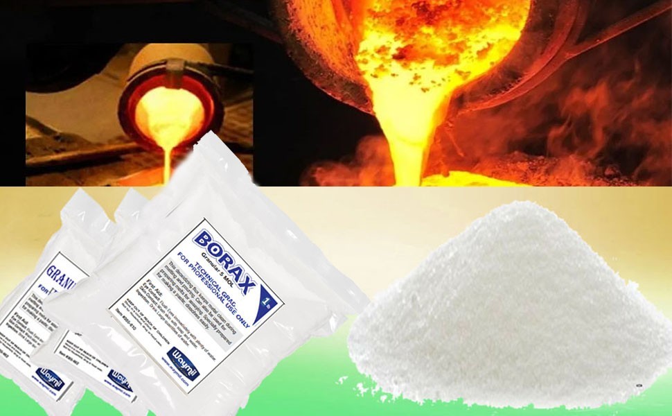 454 Grams Borax Flux Powder For Metals Soldering Welding Casting Forging