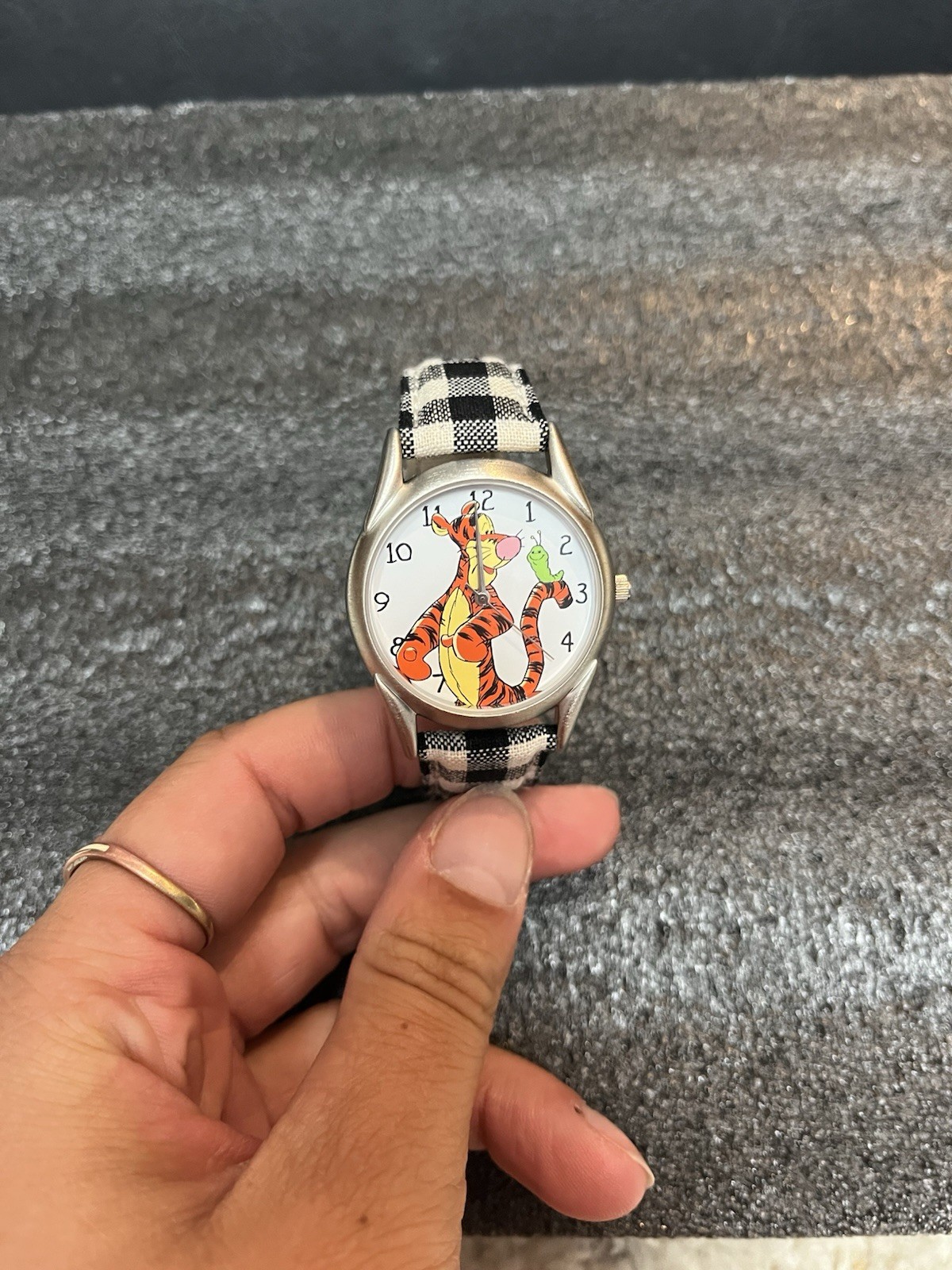 Vintage Disney Timex Tigger Winnie the Pooh Watch T8901PH complete set-Untested