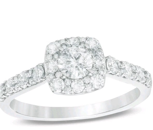 Love’s Destiny Zales 1 CT TW Certified Diamond Engagement Ring In 14K 2 Tone