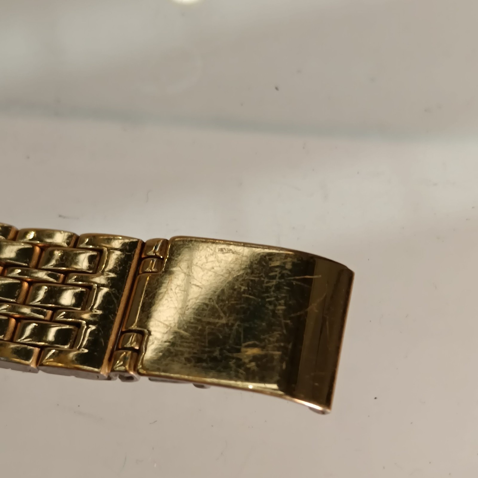 Lotus Ladies Quartz Wristwatch Gold Tone Roman Numerals Vintage Repairs Preloved